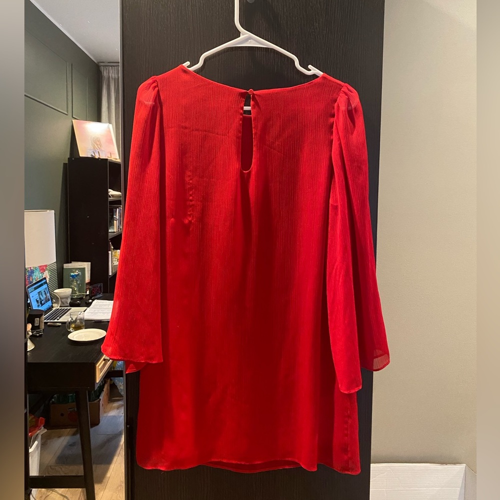 Alice + Olivia Red Mini Dress - Picture 3 of 5